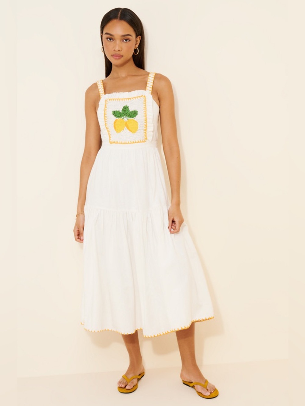 SAYLOR Kathy Midi Dress Size M